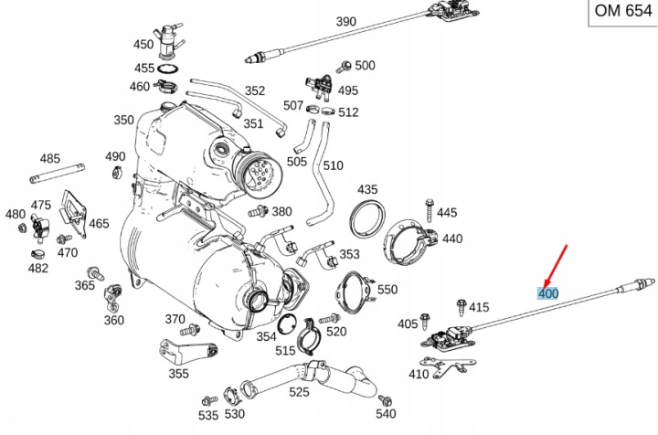 CAPTEUR NOX MERCEDES CLA X118 GLA H247 GLB X247 A W177 B W247 A0009056814