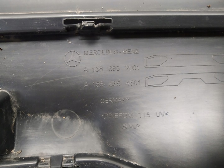 W156 MERCEDES GLA AMG LÈVRE SPOILER ARRIÈRE DIFFUSEUR