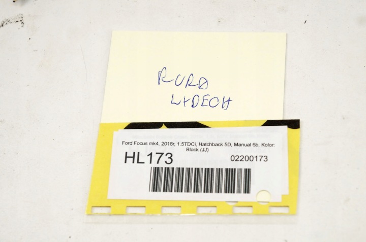 HL173 FORD FOCUS MK4 1.5B TUYAU D'ÉCHAPPEMENT