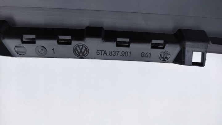 VW TOURAN II 5TA 15- MOULURE MONTANTS PORTES GAUCHE AVANT 5TA837901 (TC314)