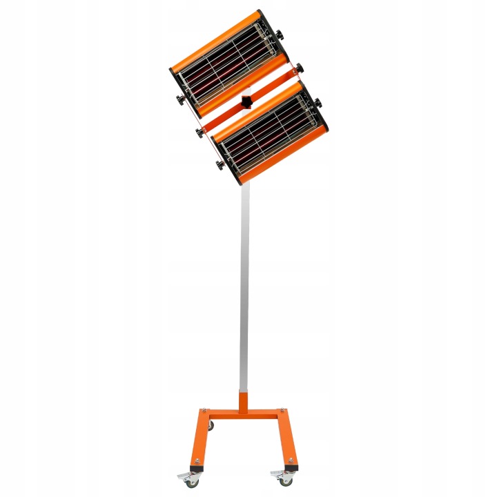 PROMIENNIK PODCZERWIENI VERS VERNIS 2X1KW AVEC COLONNE I KOLKAMI