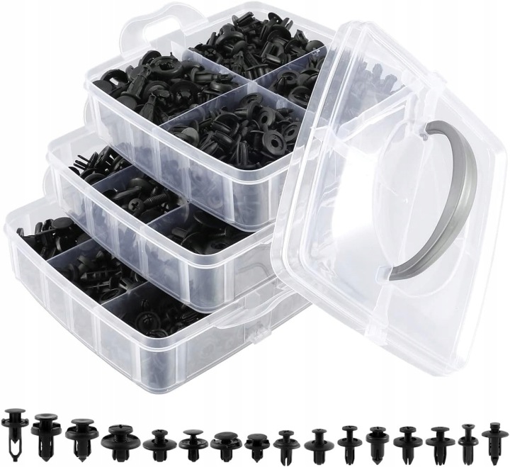 KIT CLIPS ÉPINGLES À CHEVEUX AUTOMOBILE 625 EL EXTRACTEUR