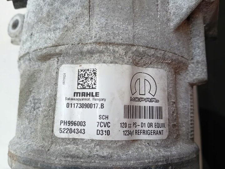 POMPE COMPRESSEUR DE CLIMATISATION FIAT DUCATO IV 52204343 PH996003 2.2 D