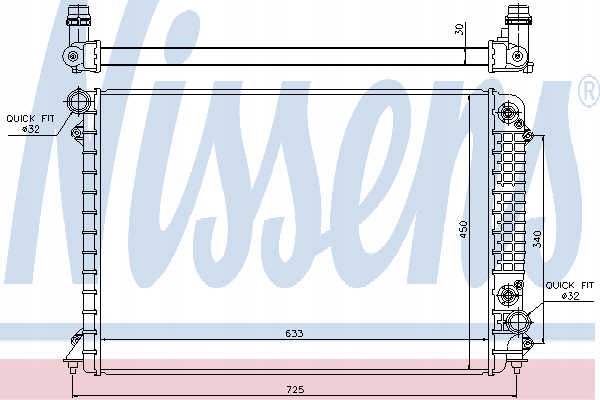 RADIATEUR NISSENS 60241