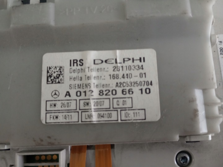 MERCEDES AMPOULE CABINES PLAFONNIERS A0128206610 A2129064301 EUROPE