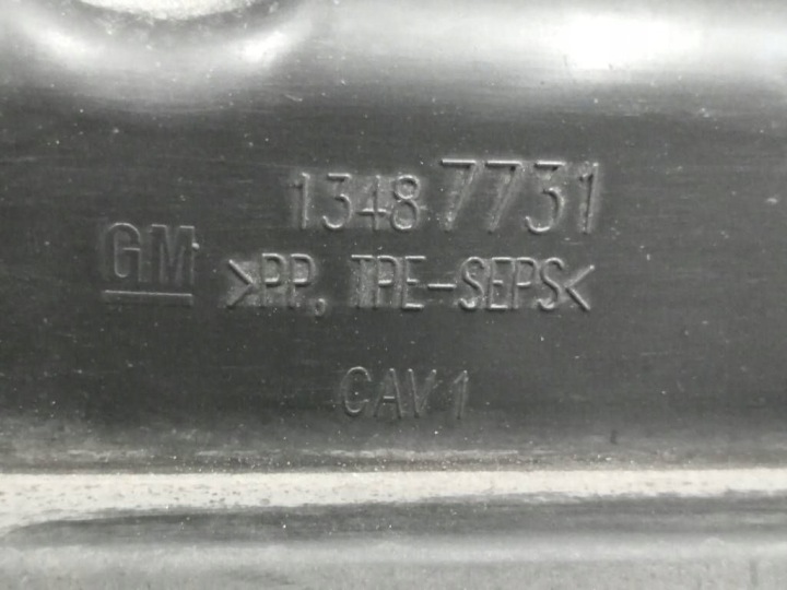 OPEL ASTRA K V GUIDE D'AIR SUPÉRIEURE 13487731