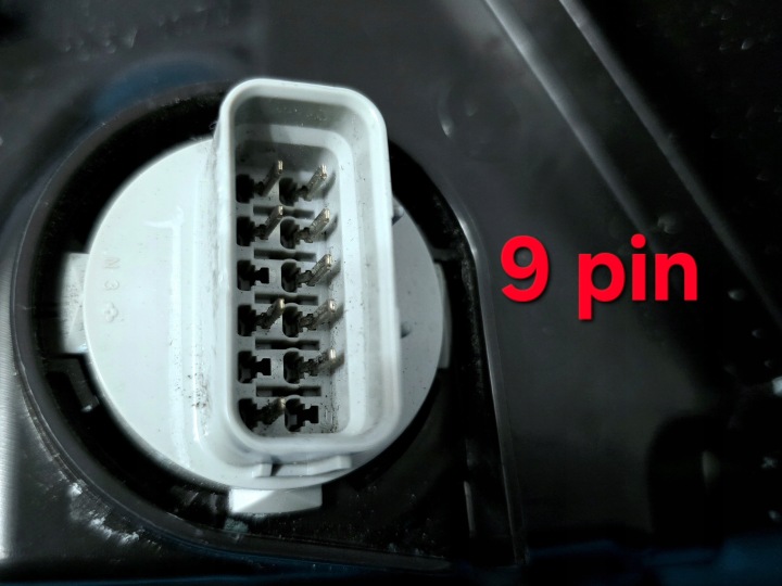 HONDA CRV CR-V VI COMPLET LED 2023 2024 9 GOUPILLE PHARE DROITE AVANT PROJECTEUR EURO