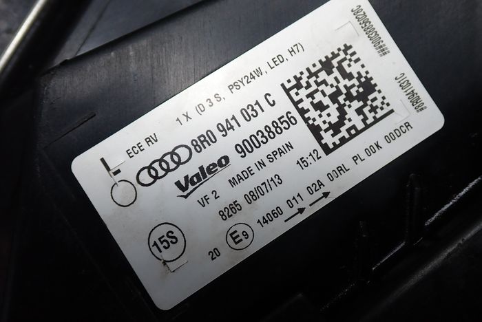 AUDI Q5 BI-XENON LIFT 12- PROJECTEUR DROIT PHARE DROITE