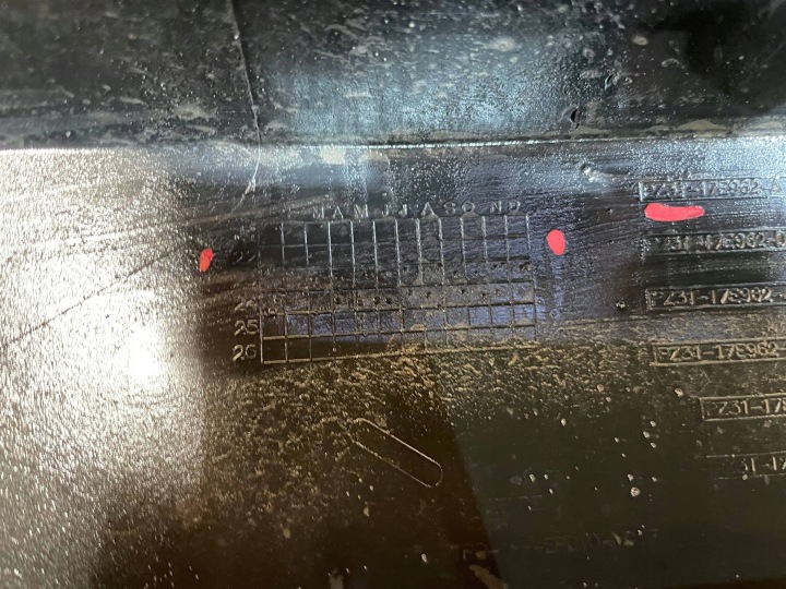 FORD TRANSIT TOURNEO CUSTOM MK2 II 23- PARE-CHOCS ARRIÈRE ARRIÈRE