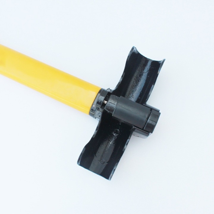 AGRAFE SERRURE ROND JAUNE