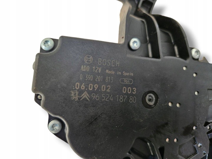 PETIT MOTEUR ESSUIE-GLACES VITRES ARRIÈRE PEUGEOT 207 2006 9652418780