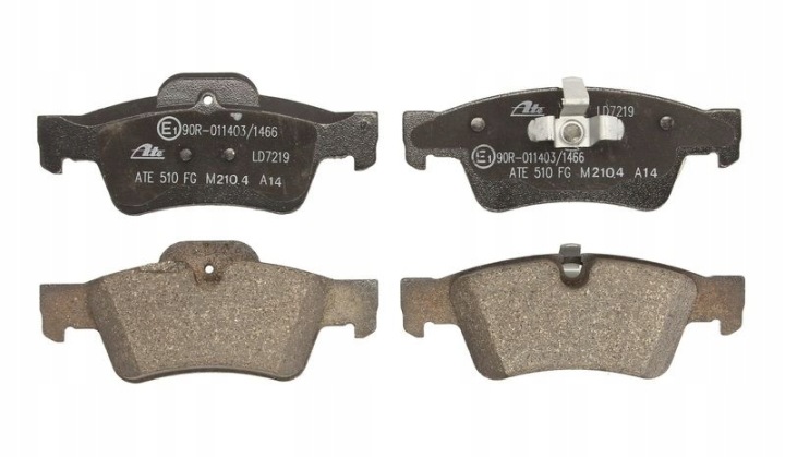 ATE 13.0470-7219.2 KIT PLAQUETTES FREINS FREINS DISQUE