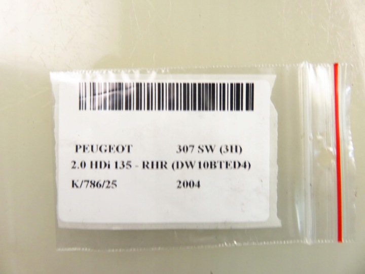DOUILLE D'AMPOULE GAUCHE ARRIÈRE PEUGEOT 307 SW (3H) 89026938 89026198