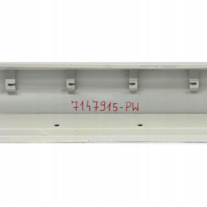 MINI R57 SEUIL GAUCHE MOULURE REVÊTEMENT SEUIL PEPPER WHITE BLANC 850