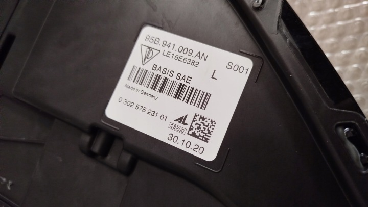 PHARE GAUCHE DROITE AVANT PORSCHE MACAN 95B LIFT 2019-2023 BASIS COMPLET LED USA