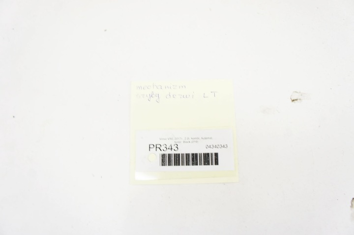 PR343 VOLVO V90 16- MÉCANISME VITRES GAUCHE ARRIÈRE 32214071