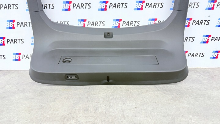 BMW G26 CHÂSSIS COUVERCLES DE COFFRE COUVERCLES DE COFFRE NOIRE MODULE JEU 7487589 7487586