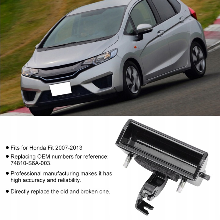 ARRIÈRE CLAPET COUVERCLES DE COFFRE ARRIÈRE COUVERCLES DE COFFRE 74810-S6A-003 CONVIENT VERS HONDA FIT UZ