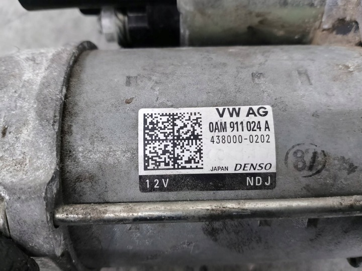 DÉMARREUR SKODA KAMIQ 0AM911024A 438000-0202 DENSO 1.5 TSI
