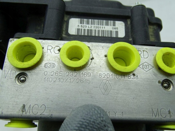 RENAULT KANGOO II 08-21 POMPE ABS 8201011838 0265232169 0265800498