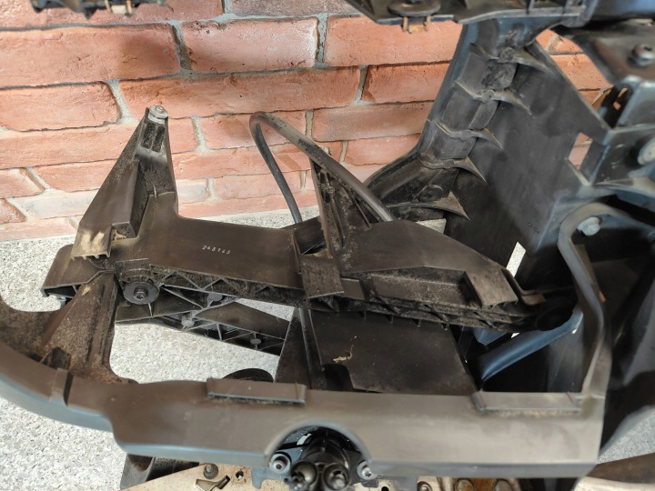BMW X3 E83 LIFT RENFORCEMENT AVANT PANNEAU AVANT POUTRE AVANT 3419945