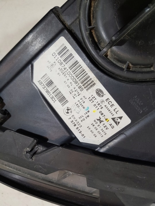 PHARE GAUCHE GAUCHE AVANT 7378513 BMW F10 F11 LIFT EUROPE 14R BIXENON DIRECTIONNELLE JEU