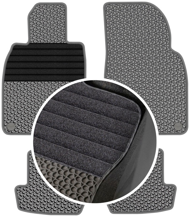 PORSCHE 911 2010-2019 ALFOMBRILLAS GOMA PARA COCHE EVA ETERNITY 