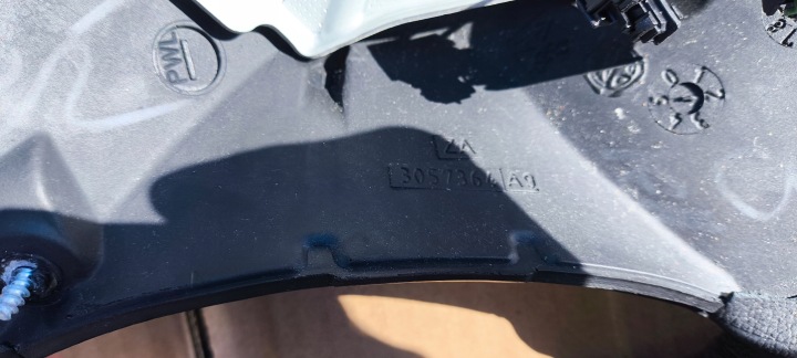 VOLANT BMW 1 E81 E82 E87 3 E90 E91 SPORT CUIR EN BON ÉTAT