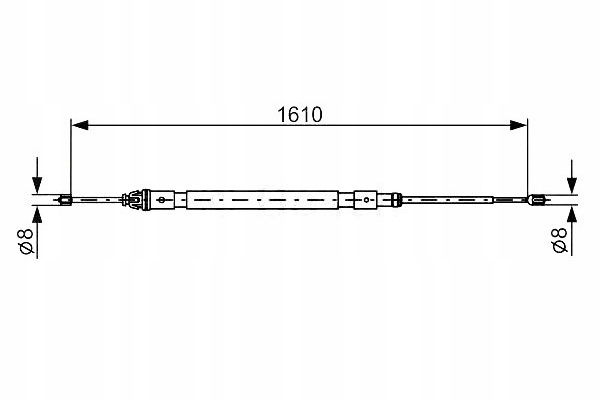 BOSCH CABLE HAM. RECZ. CITROEN T. C2 03- LE/PR 