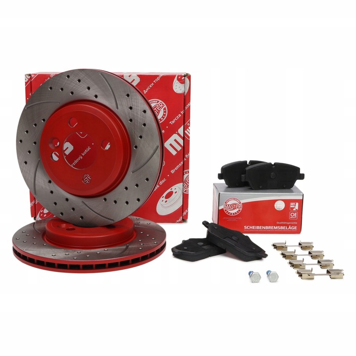 DISCOS ZAPATAS PARTE DELANTERA MINI (R55 R56 R57 R58 R59) 