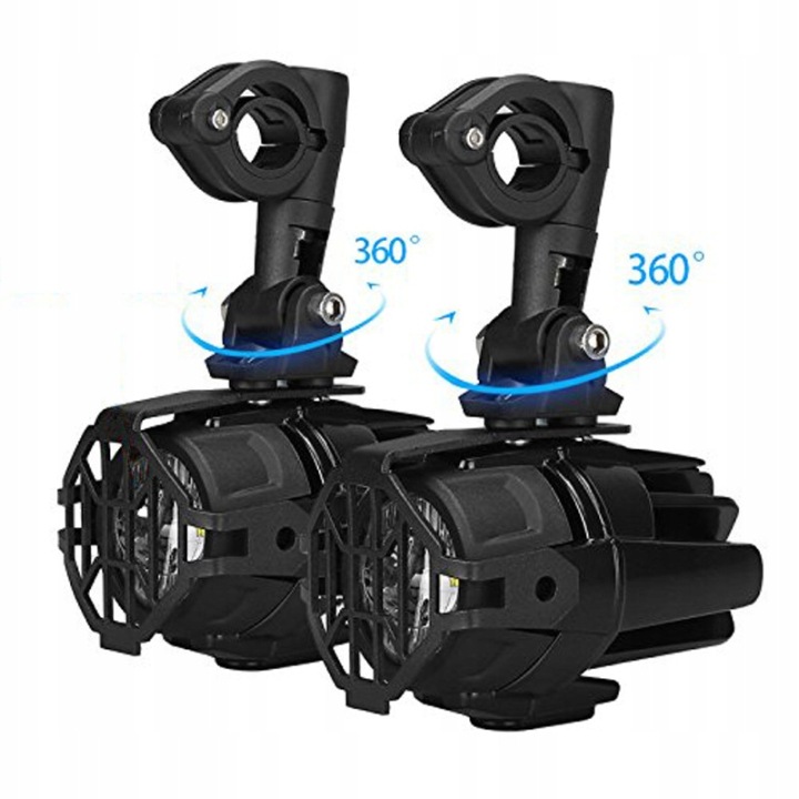 HALOGÈNES LED BMW R1200GS F800 K1600 HOMOLOGATION E9 2 PCS