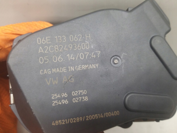 PAPILLON DES GAZ AIR 3.0 T A7 S4 Q7 C7 S5 CTU CGX CGW 06E133062H