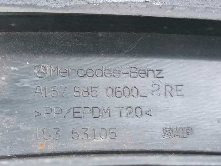 MOULURE ARRIÈRE DROITE MERCEDES GLE W167 ARRIÈRE DROIT