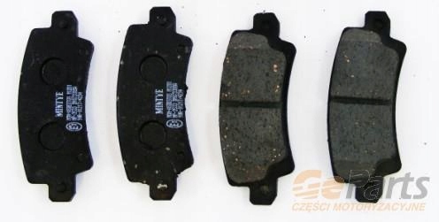 PADS BRAKE TOYOTA COROLLA 1.4I 16V 01.10-> REAR photo 1 - milautoparts-fr.ukrlive.com