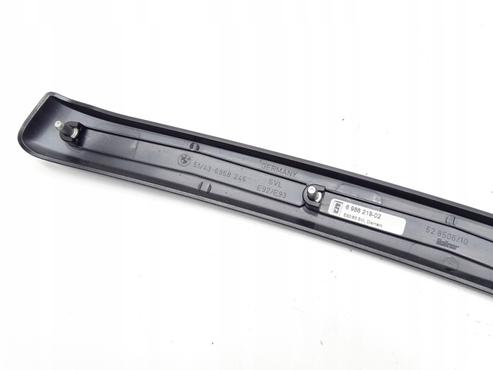 MOULURE GARNITURE DE PORTE GAUCHE ARRIÈRE GAUCHE ARRIÈRE BMW 3 E92 6958246