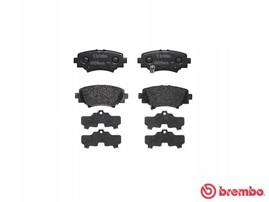 KIT ENSEMBLE PLAQUETTES FREINS [BREMBO]