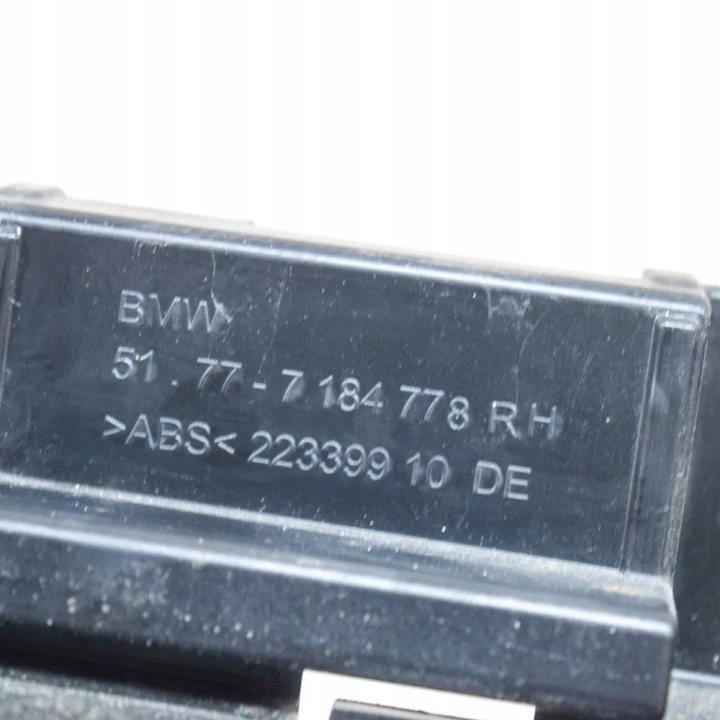 GLISSIÈRE SEUIL DROIT BMW F10 F11 7184778