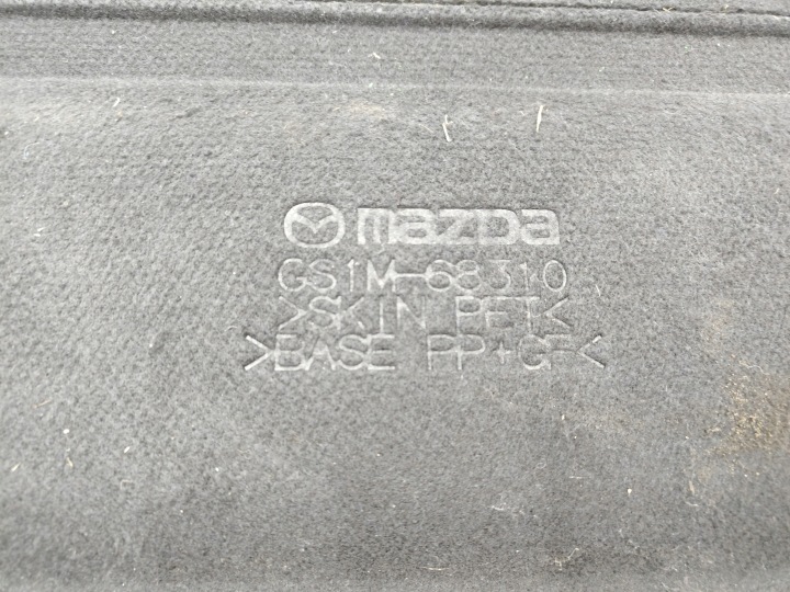 MAZDA 6 II GH HAYON ÉTAGÈRE COUVERCLES DE COFFRE ARRIÈRE GS1M-68310