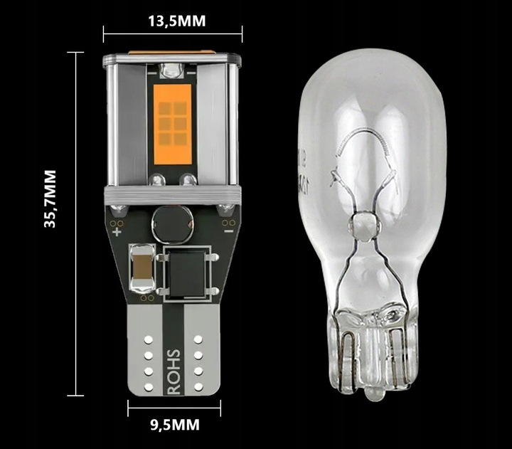 LUCES DIODO LUMINOSO LED W16W T15 CANBUS ZOLTO COLOR VERDE LUZ LUCES DIRECCIONALES EE.UU. 