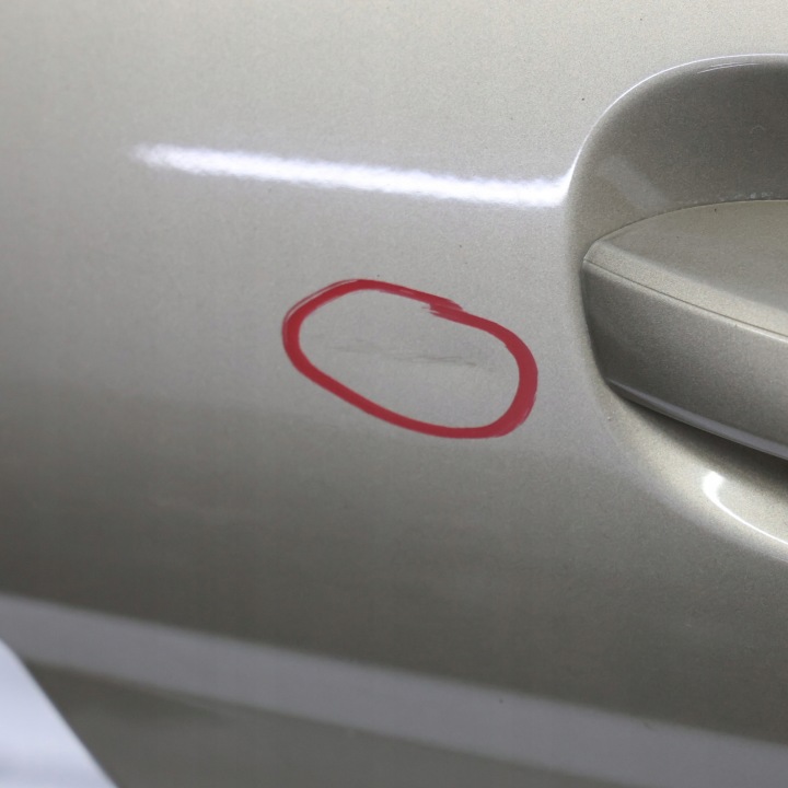 MERCEDES W204 BERLINE PORTES ARRIÈRE DROIT SANIDINE BEIGE METALIK 798