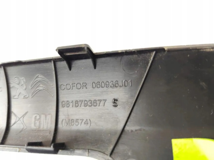 PIÈCES INTERNE CITROËN BERLINGO FURGON (B9) 9816793677 1.5L DIESEL