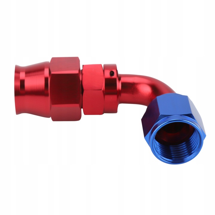 EMBOUT CARBURANT HUILEUX TA VERS WEZA PTFE AN6 ALUMINIUM T6160