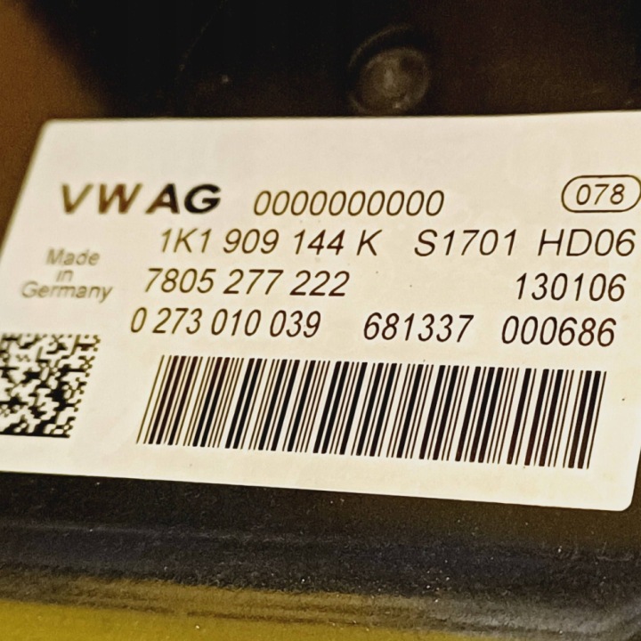CRÉMAILLÈRE DE DIRECTION VW GOLF V AUDI A3 8P PASSAT B6 1K1909144K 0273010039 NR1