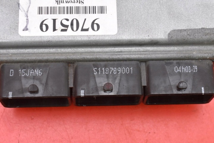 CONTRÔLEUR ORDINATEUR MOTEUR SW9658198080 CITROEN C6 1 I 2.7 HDI 208 KM 04-12