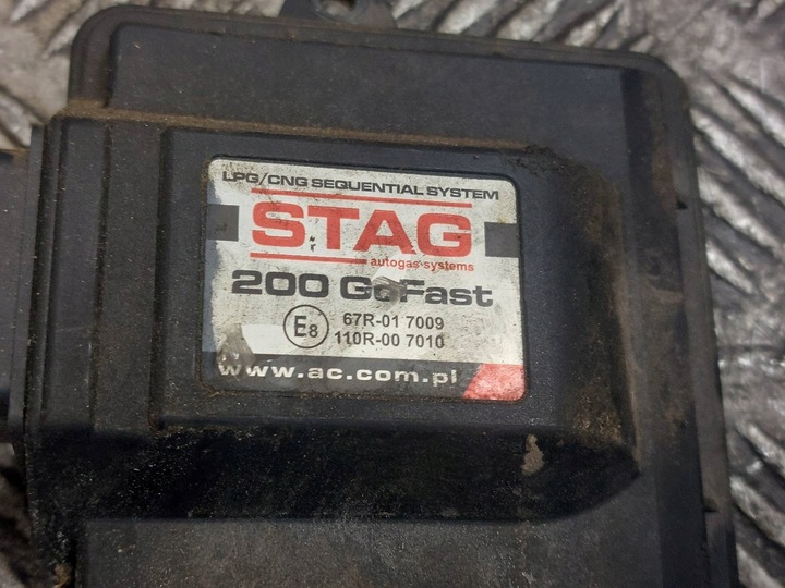 INSTALACIÓN DE GAS LPG 4 CYL STAG 200 GOFAST PS-02 PLUS TYPE R02 W01-4 