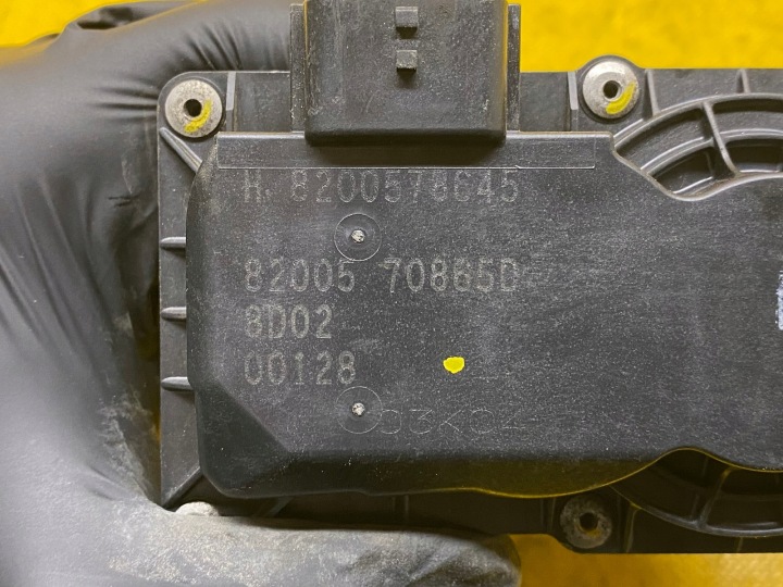 PAPILLON DES GAZ 8200578645 8200570865D CLIO III 1.2 TCE D4F H784 DACIA
