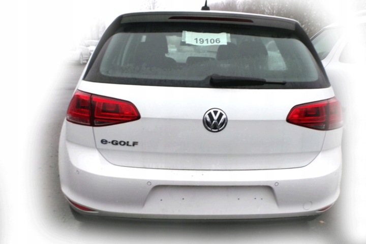 VW E-GOLF VII 7 ARRIÈRE PARE-CHOCS ARRIÈRE COULEUR 0Q0Q LC9A BLANC (PURE WHITE) 5G