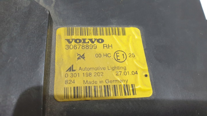 PHARE DROITE GAUCHE AVANT VOLVO S40 30678899 30678898