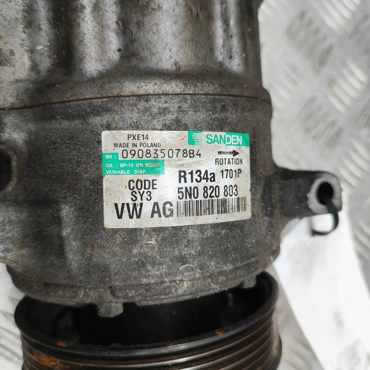 VW PASSAT B6 3C2 POMPE SYSTÈMES CLIMATISATION 2008 5N0820803