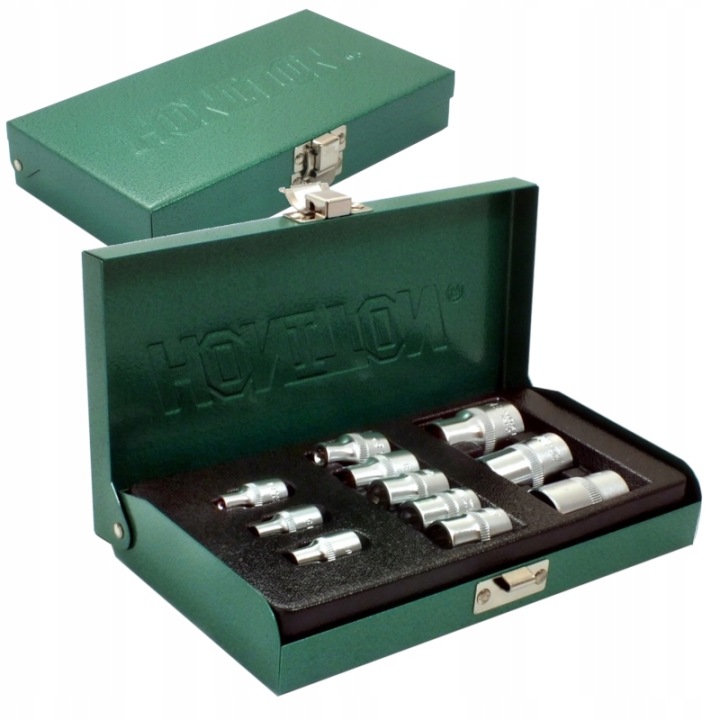 KIT NASADEK 11 PIÈCES TORX E4 E20 HONITON